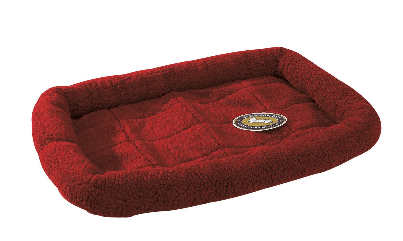 Slumber Pet Sherpa Dog Crate Dog Mat & Reviews Wayfair